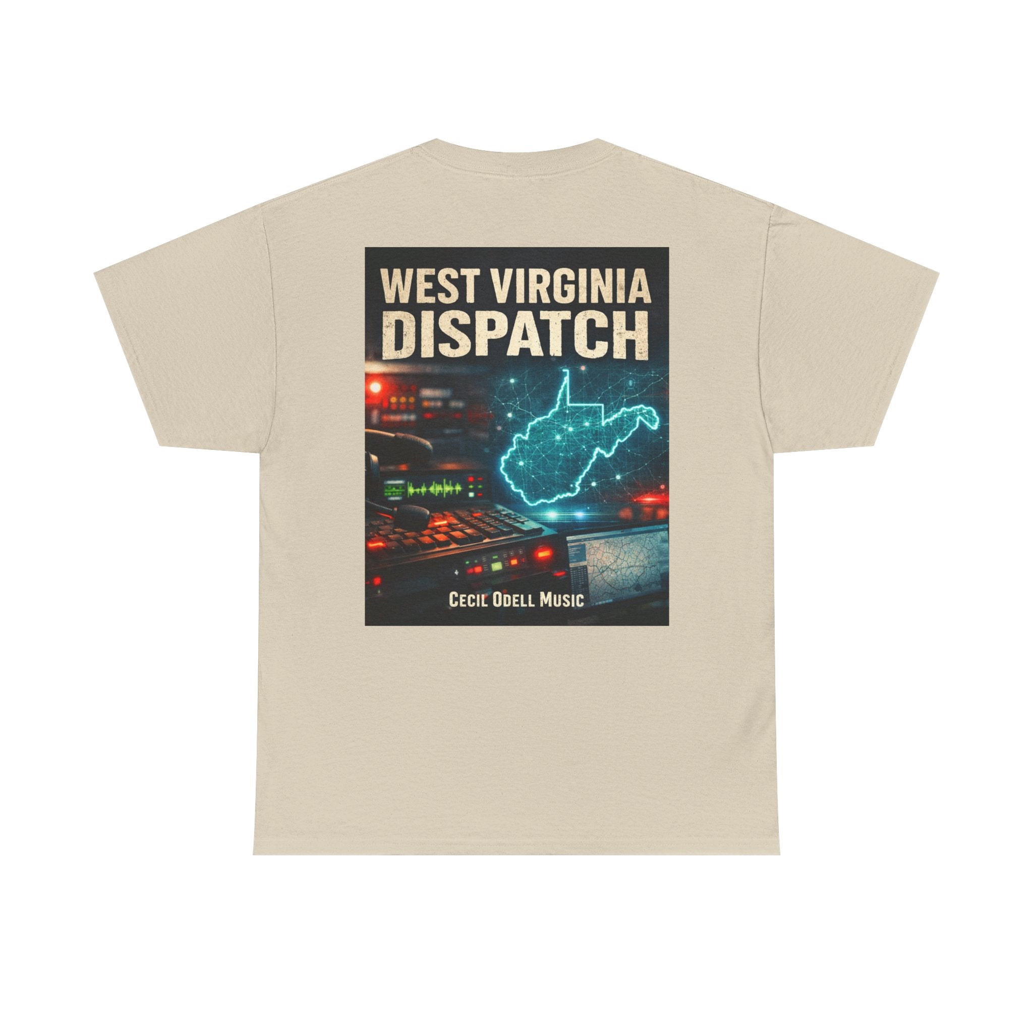 T-Shirt: West Virginia Dispatch Music Tee