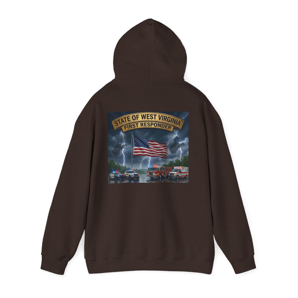 Preston County 911 First Responder Hoodie: Virginia Emergency Services Tribute