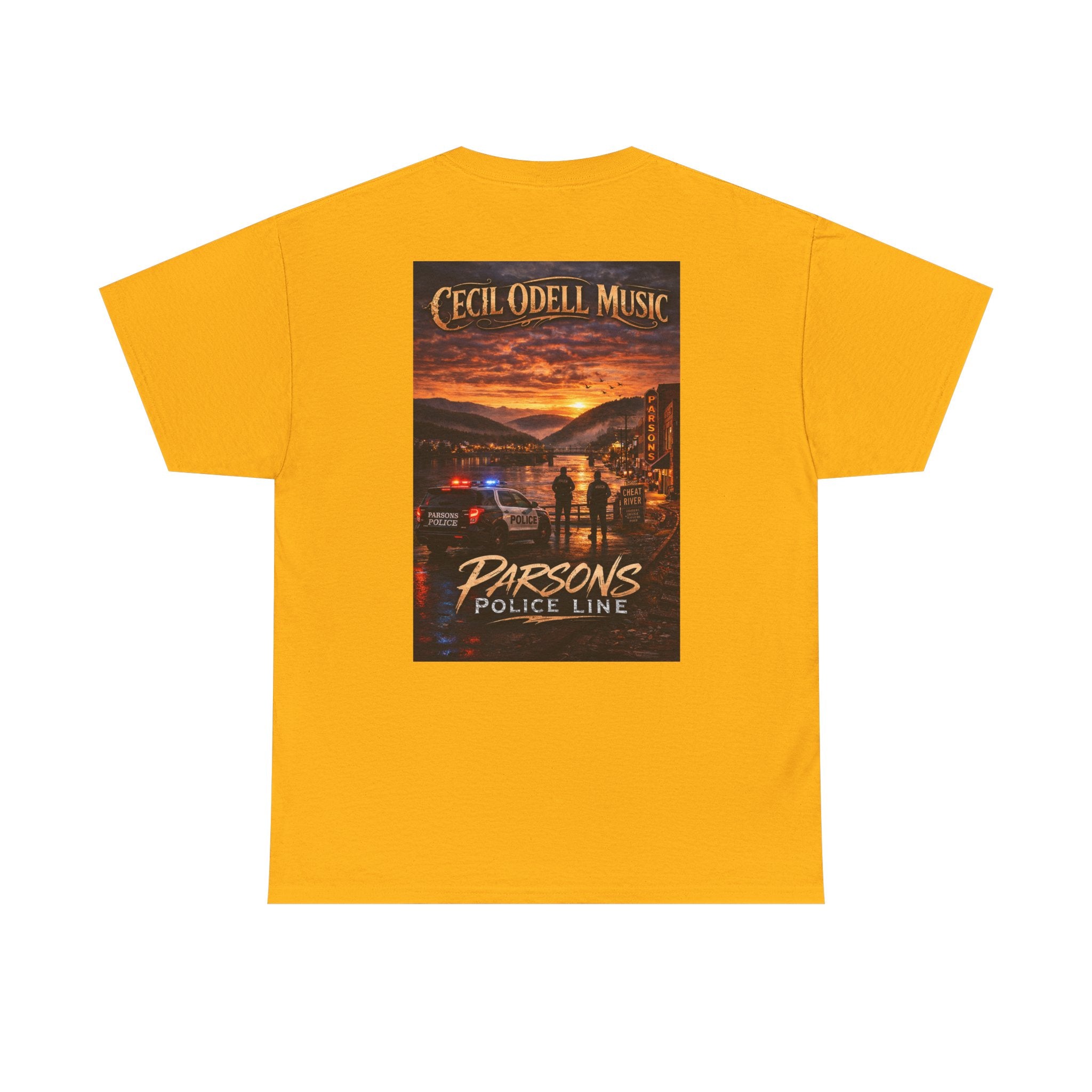 Parsons PD song art shirt