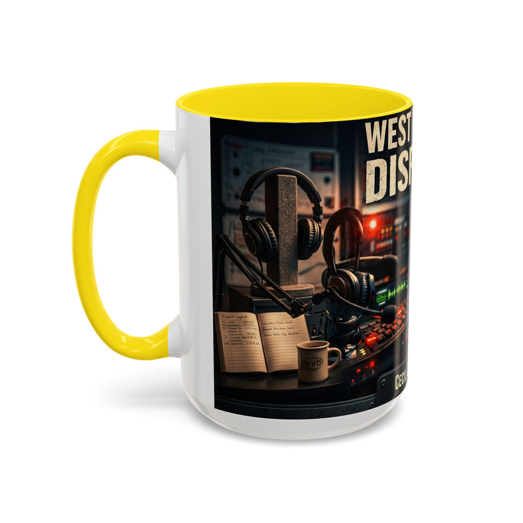 West Virginia Dispatch Accent Coffee Mug: Emergency Dispatch Radio Operator Gift (11/15oz)