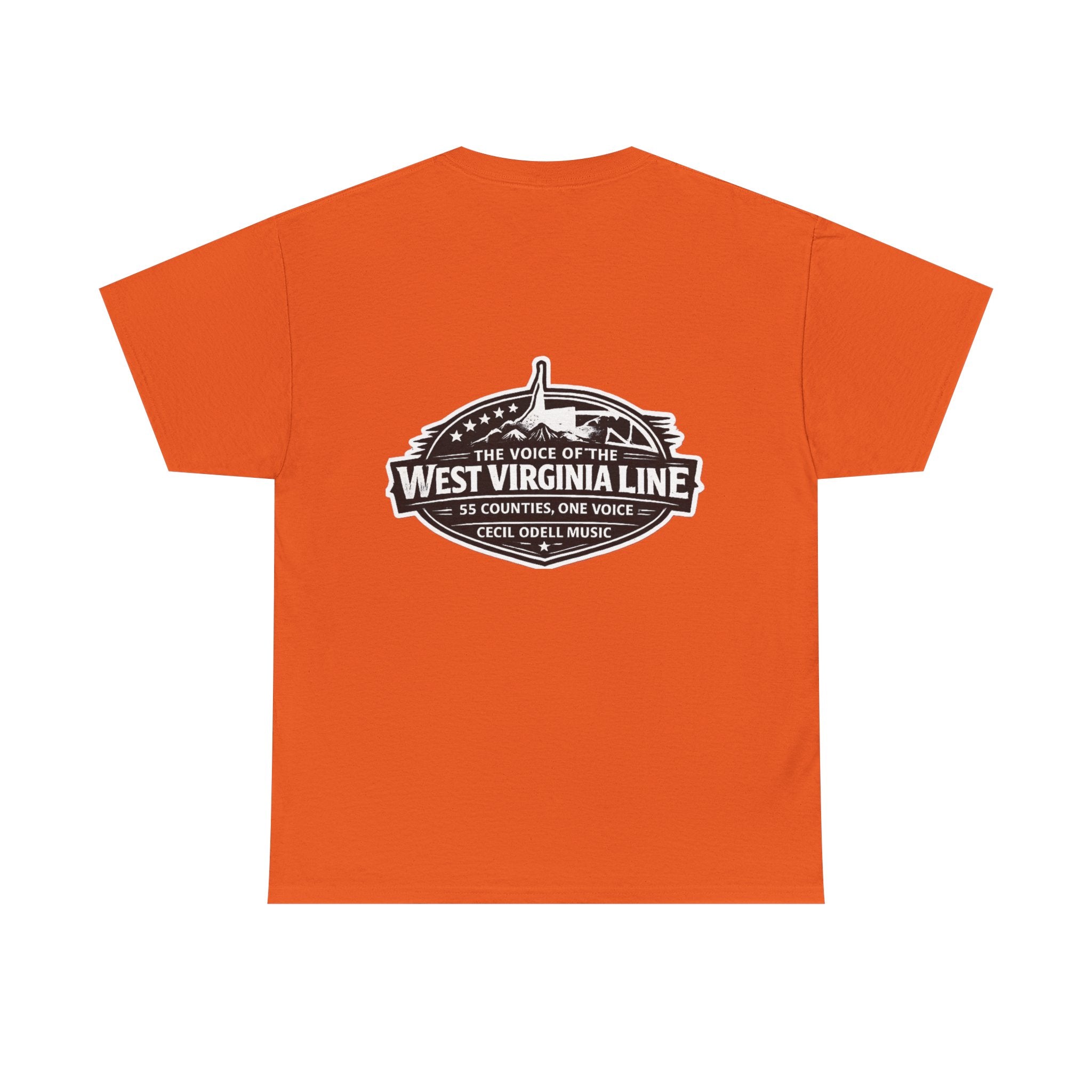 West Virginia Line Tee: 'The Voice of the West Virginia Line' Graphic T-Shirt