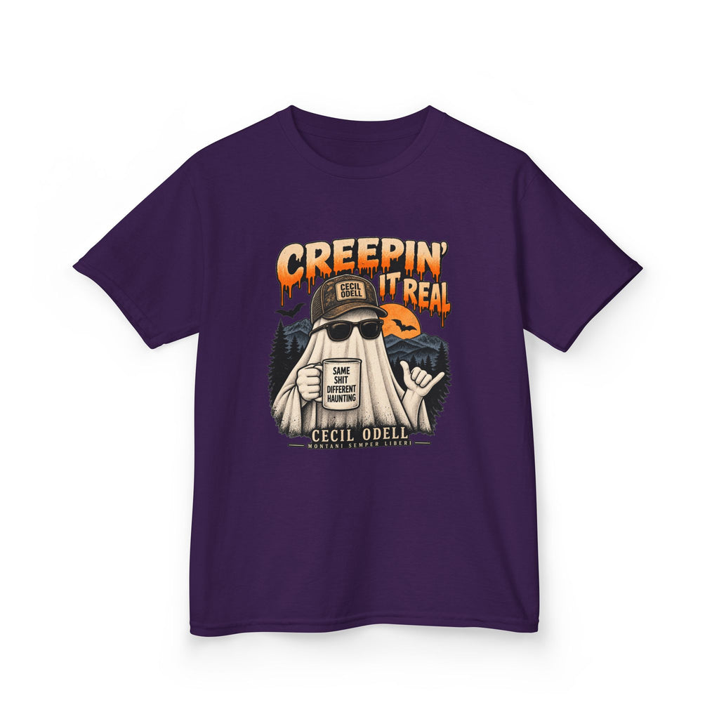 Creepin' It Real Kids Halloween Tee | Cecil Odell