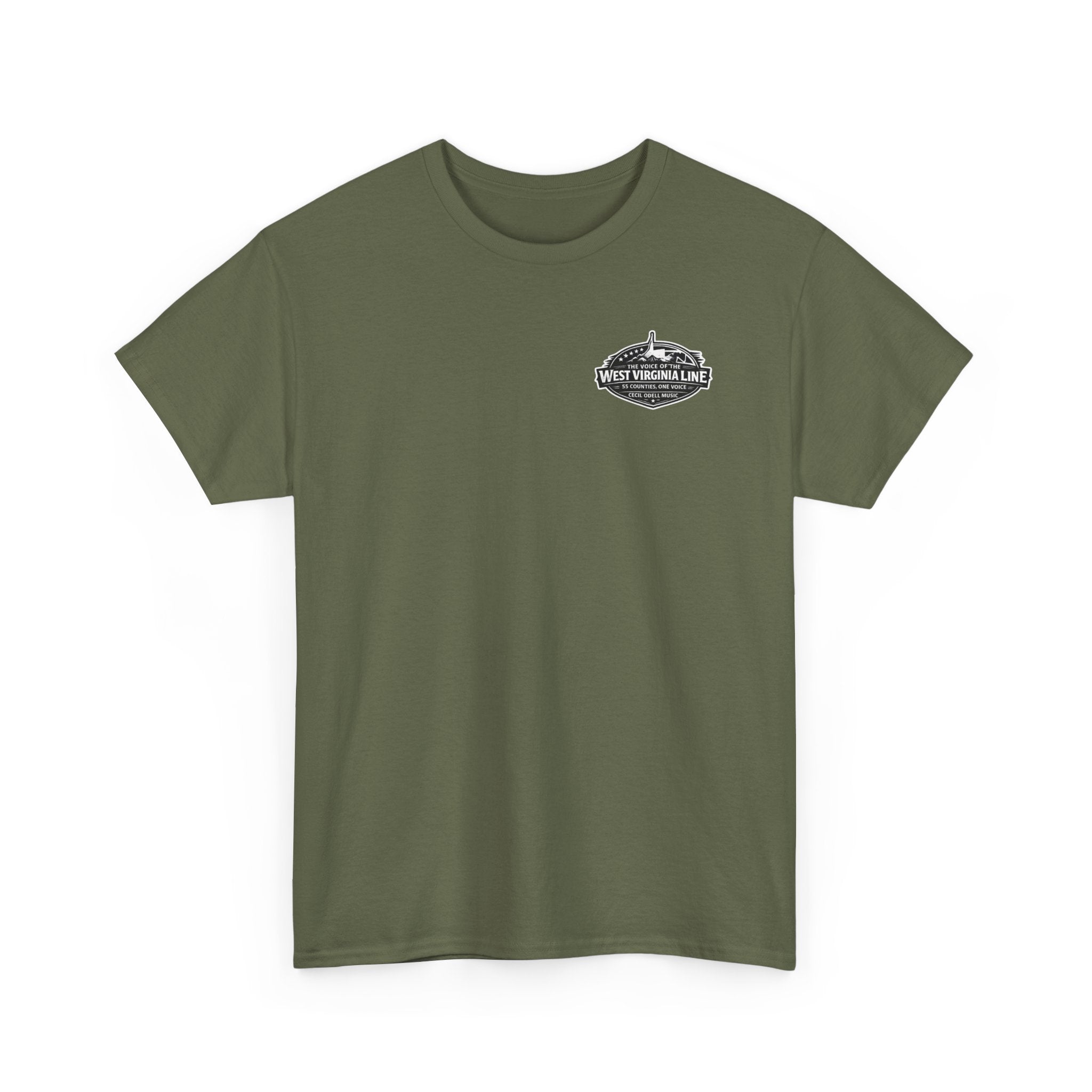Greenbrier County Line Concert Tee: Vintage Live Music Poster Shirt