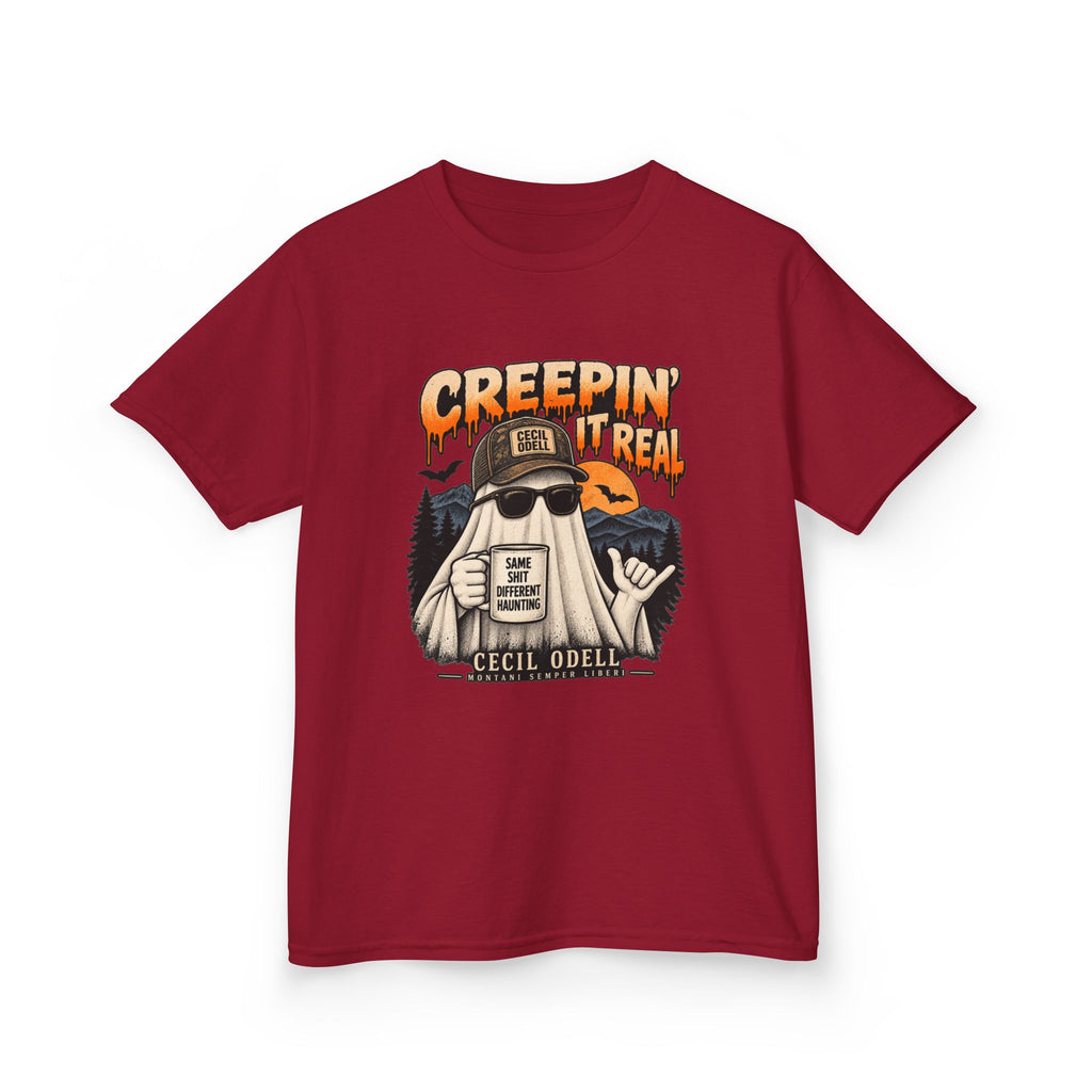 Creepin' It Real Kids Halloween Tee | Cecil Odell