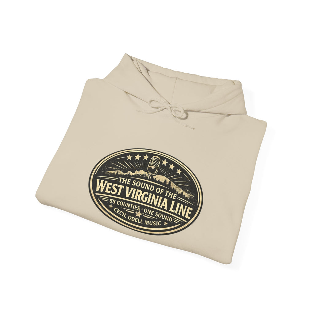 West Virginia Line Firetruck Hoodie: "The Sound of the West Virginia Line" Tribute Sweatshirt