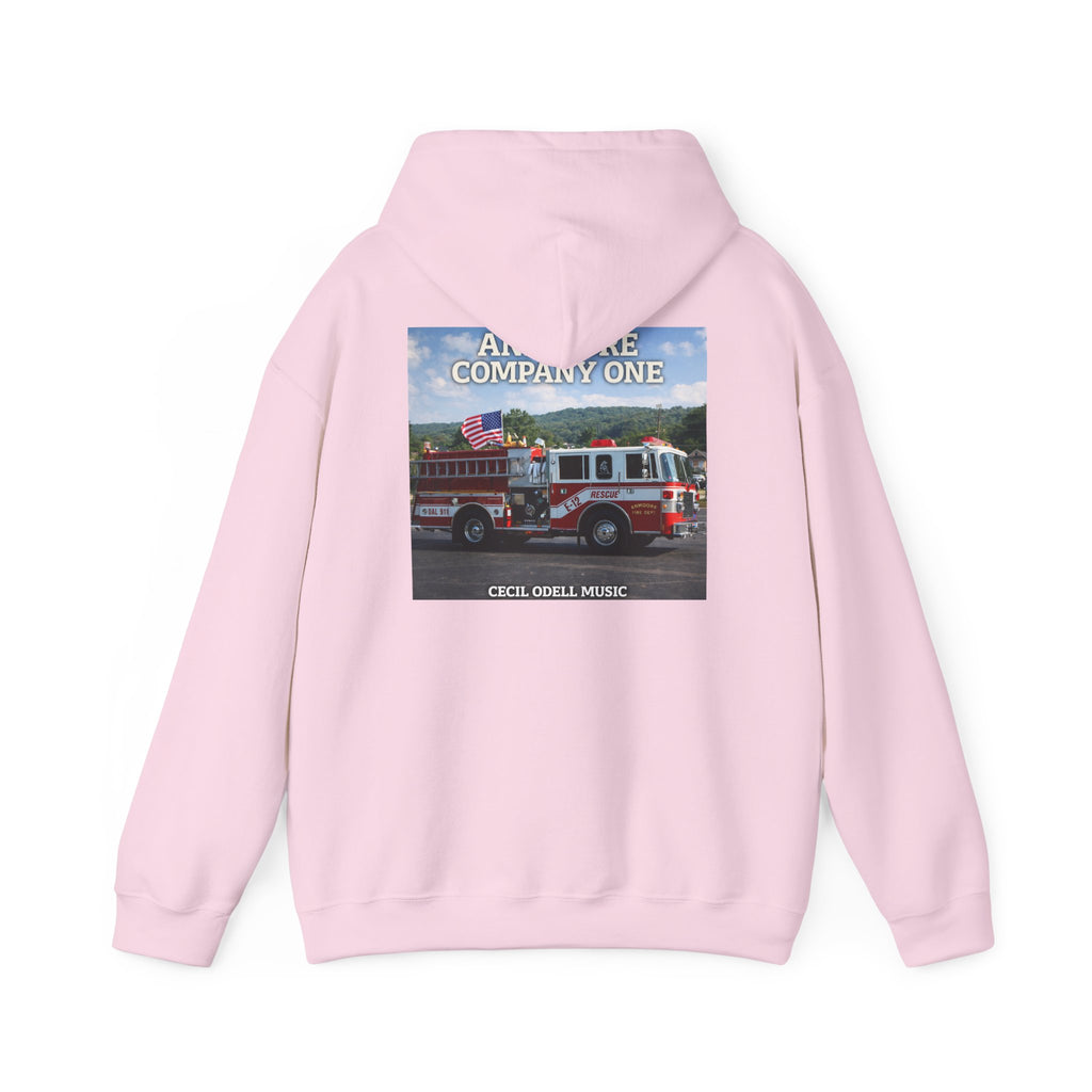 West Virginia Line Firetruck Hoodie: "The Sound of the West Virginia Line" Tribute Sweatshirt