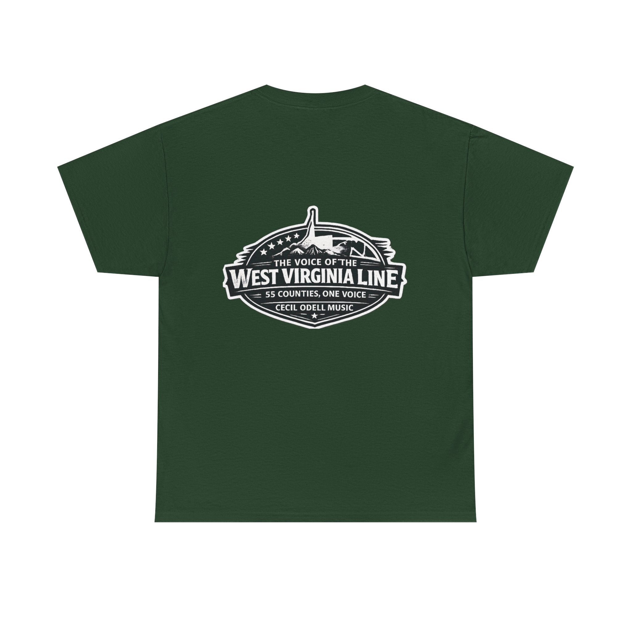 West Virginia Line Tee: 'The Voice of the West Virginia Line' Graphic T-Shirt