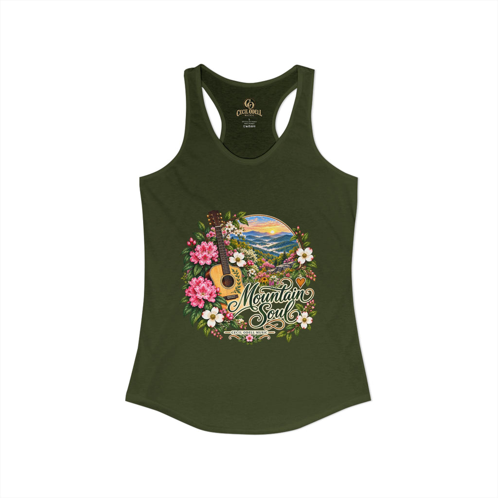 Mountain Soul – Women's Racerback Tank Top