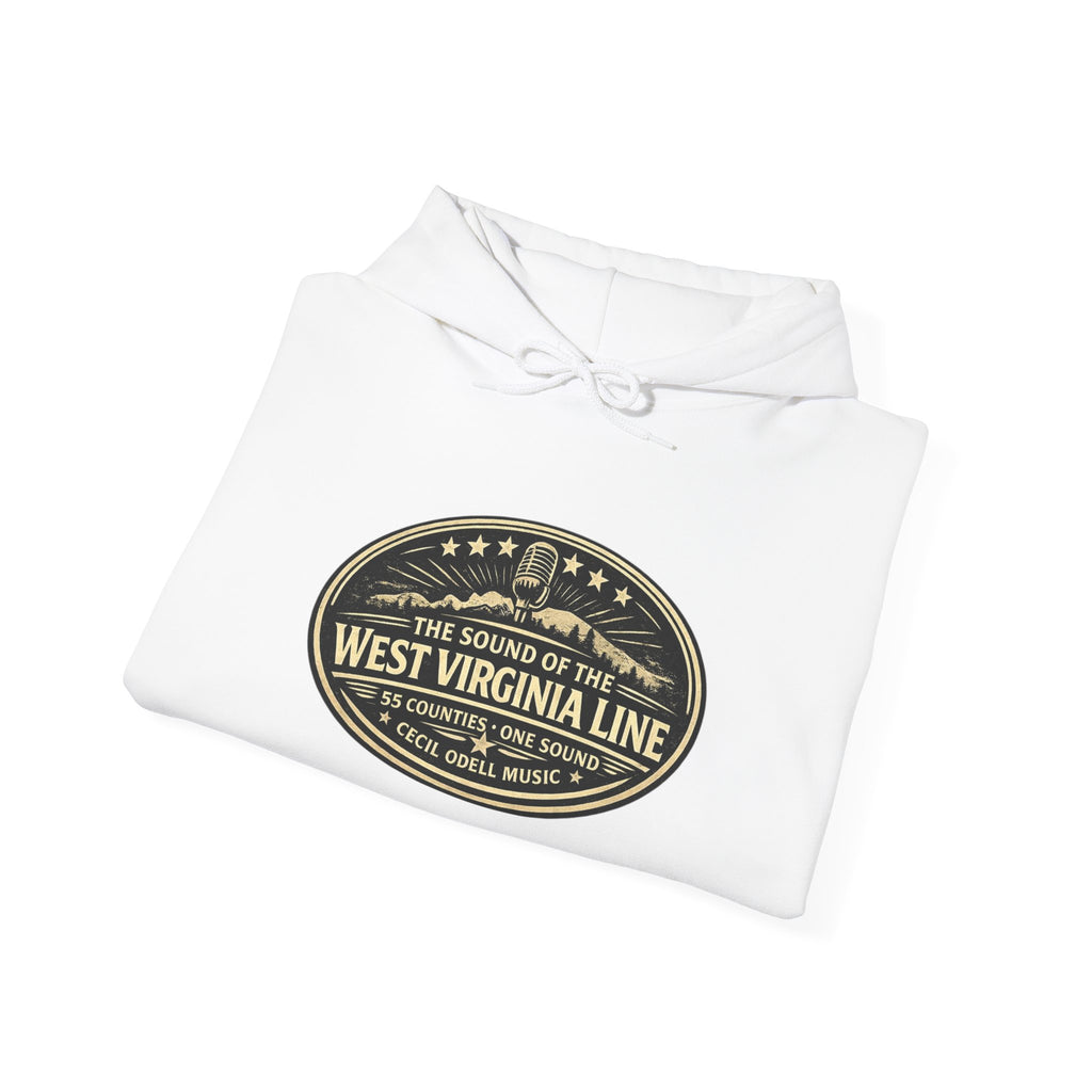 West Virginia Line Firetruck Hoodie: "The Sound of the West Virginia Line" Tribute Sweatshirt