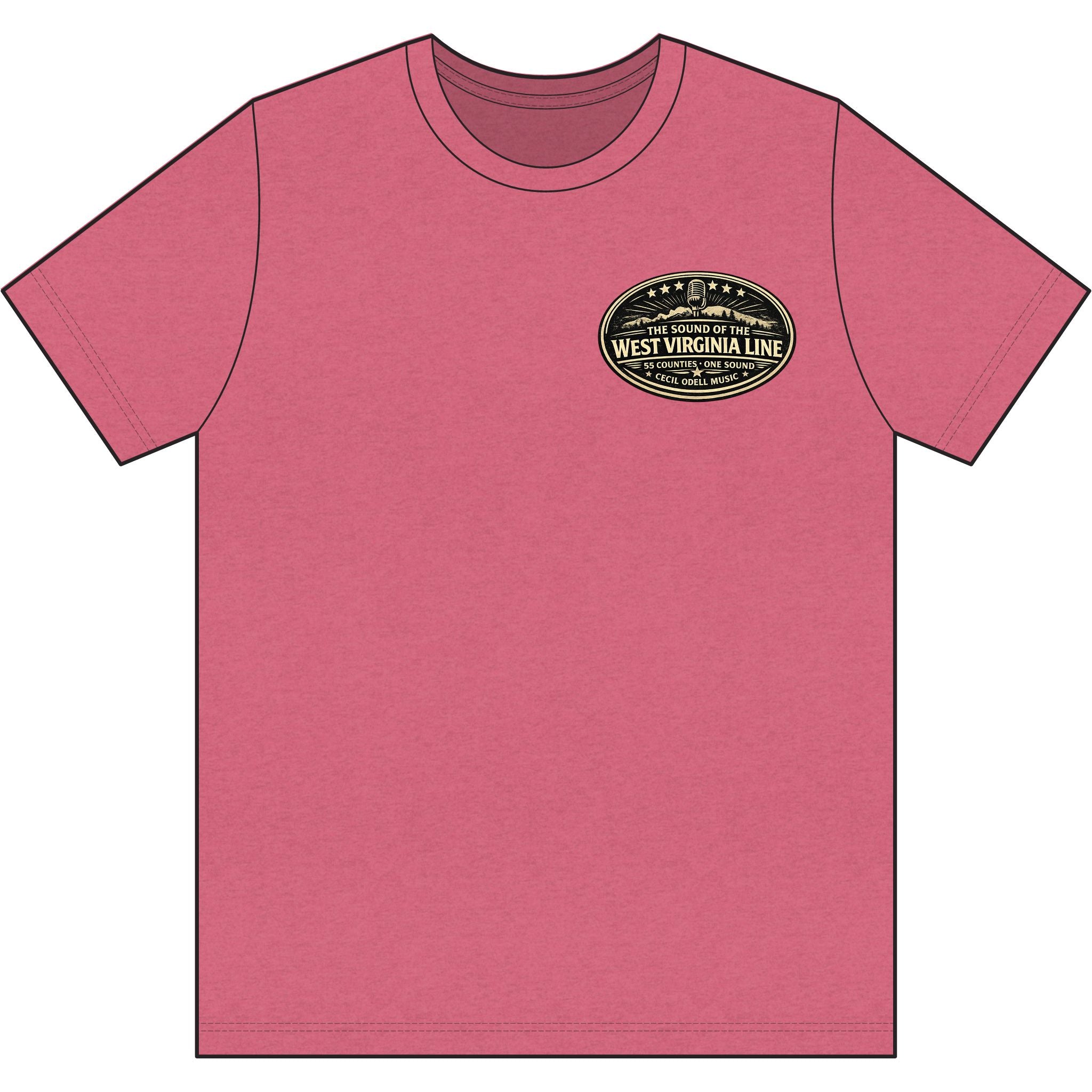 West Virginia Dispatch T-Shirt: Emergency Dispatch Graphic Tee (Cecil Odell Music)