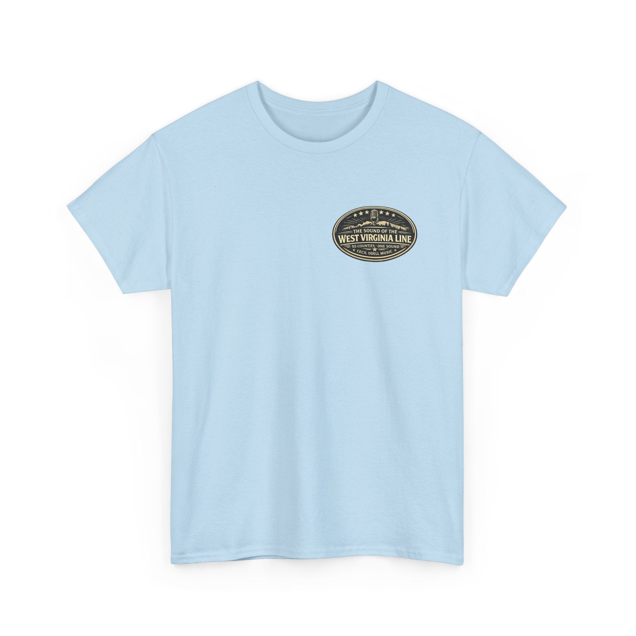 Album Art T‑Shirt: "Yellow Through The Hills" Vintage Roadtrip Tee