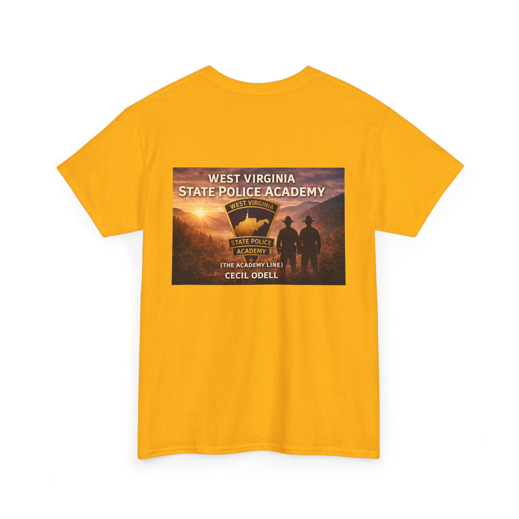State Police Academy T-Shirt - West Virginia Honor Badge Design