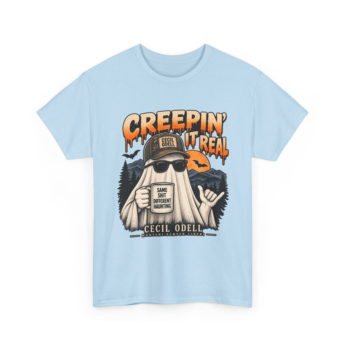 Creepin' It Real Halloween Tee | Cecil Odell