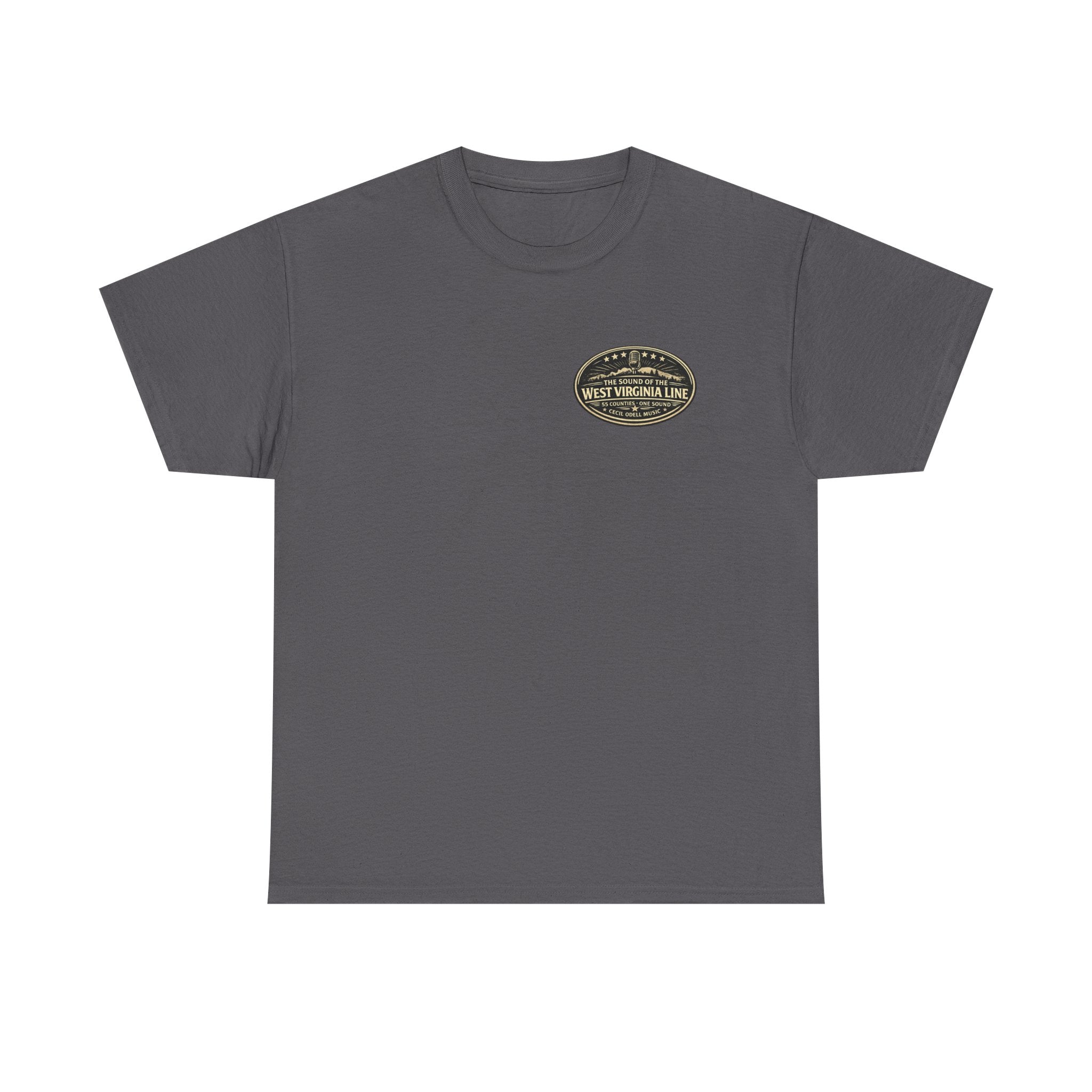 Wayne VFD Line Graphic Tee: Retro Firefighter Poster Shirt
