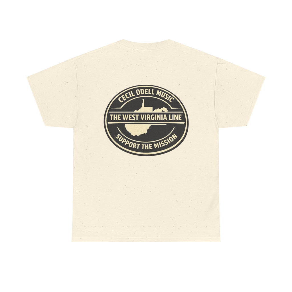 Cecil Odell Music Support the Mission T-Shirt