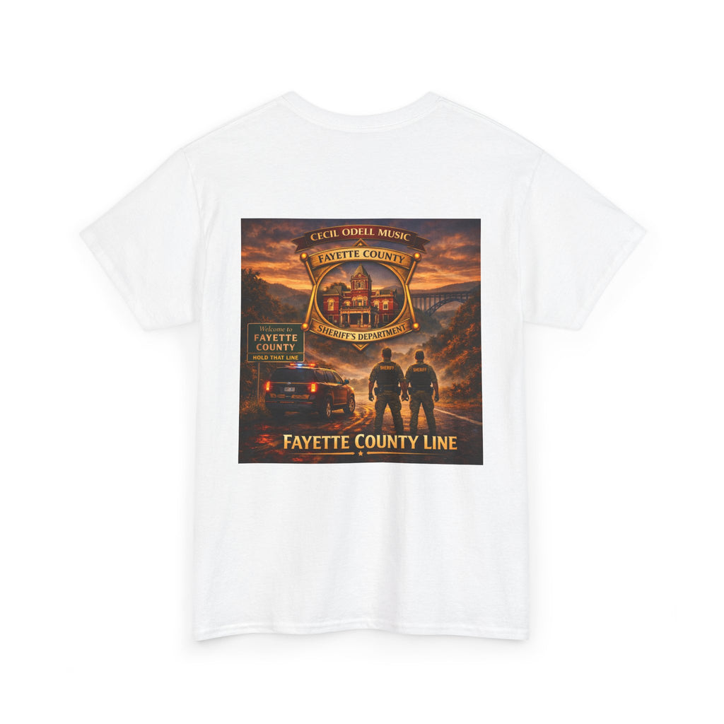 T-Shirt: Fayette County Line Album Art Tee