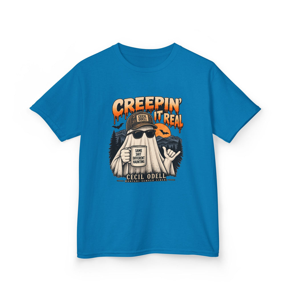 Creepin' It Real Kids Halloween Tee | Cecil Odell