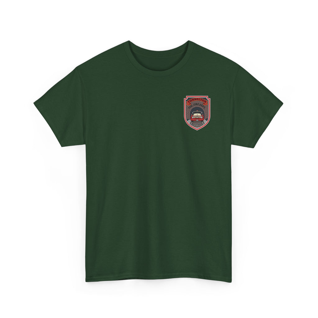 Tunnelton VFD Firetruck Tee: Volunteer Fire Department Fundraiser T-Shirt
