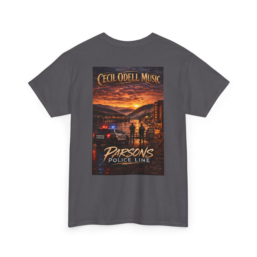 Parsons PD song art shirt
