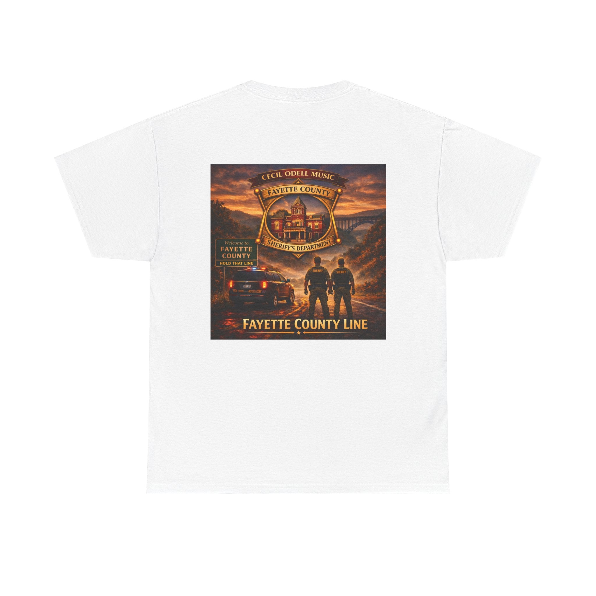 T-Shirt: Fayette County Line Album Art Tee