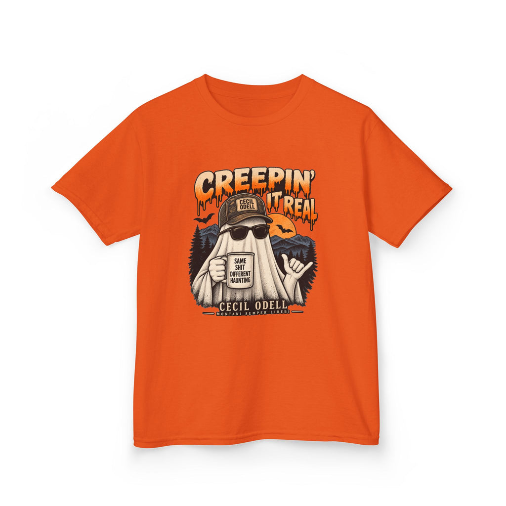 Creepin' It Real Kids Halloween Tee | Cecil Odell