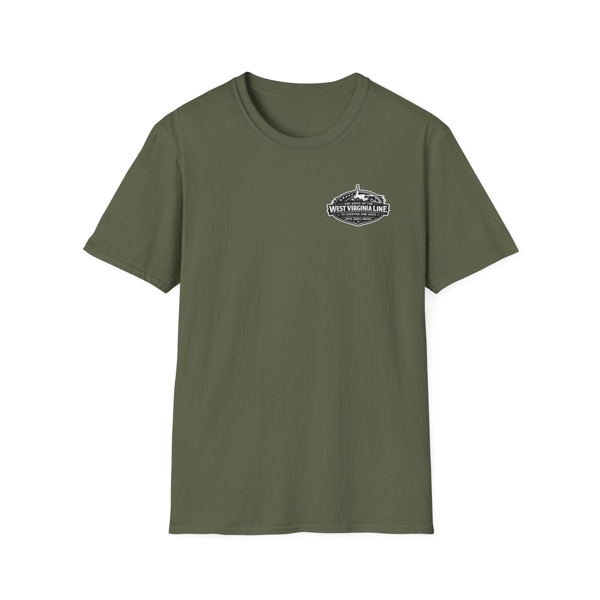 West Virginia Home T-Shirt: "Cecil Odell" Vintage Mountain Music Tee