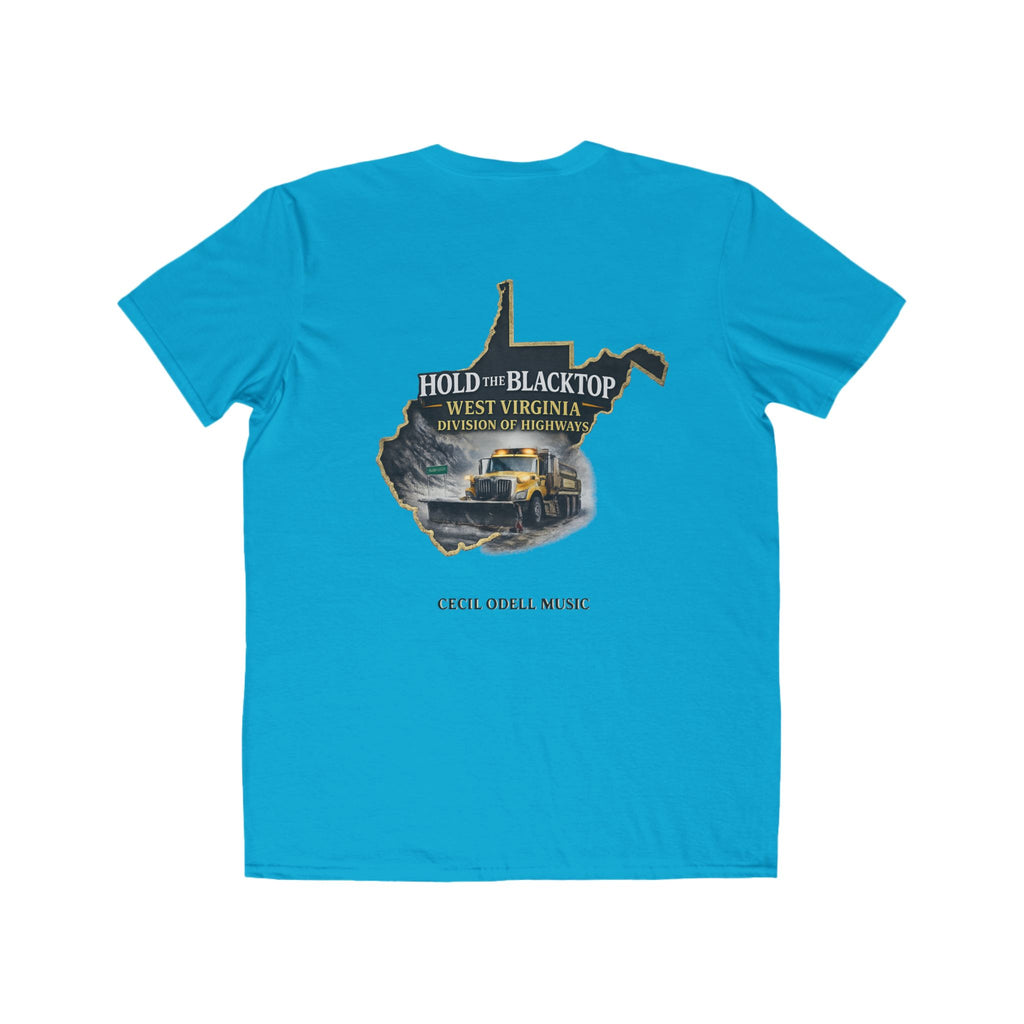 West Virginia Map T‑Shirt: "Hold the Blacktop" Vintage Truck Graphic Tee