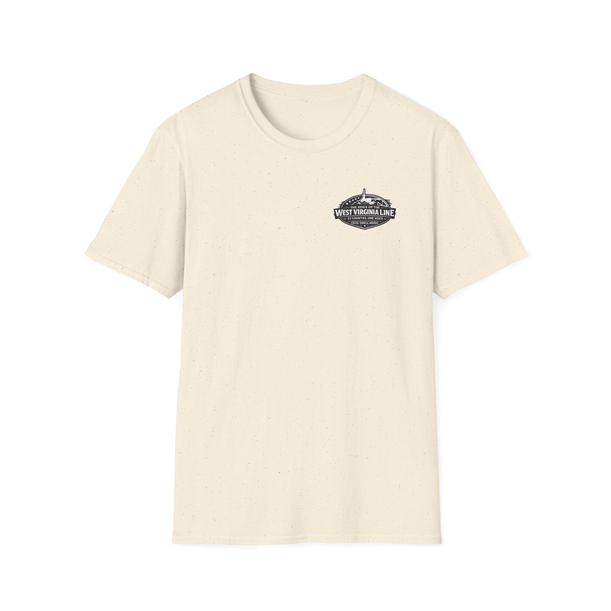 West Virginia Home T-Shirt: "Cecil Odell" Vintage Mountain Music Tee