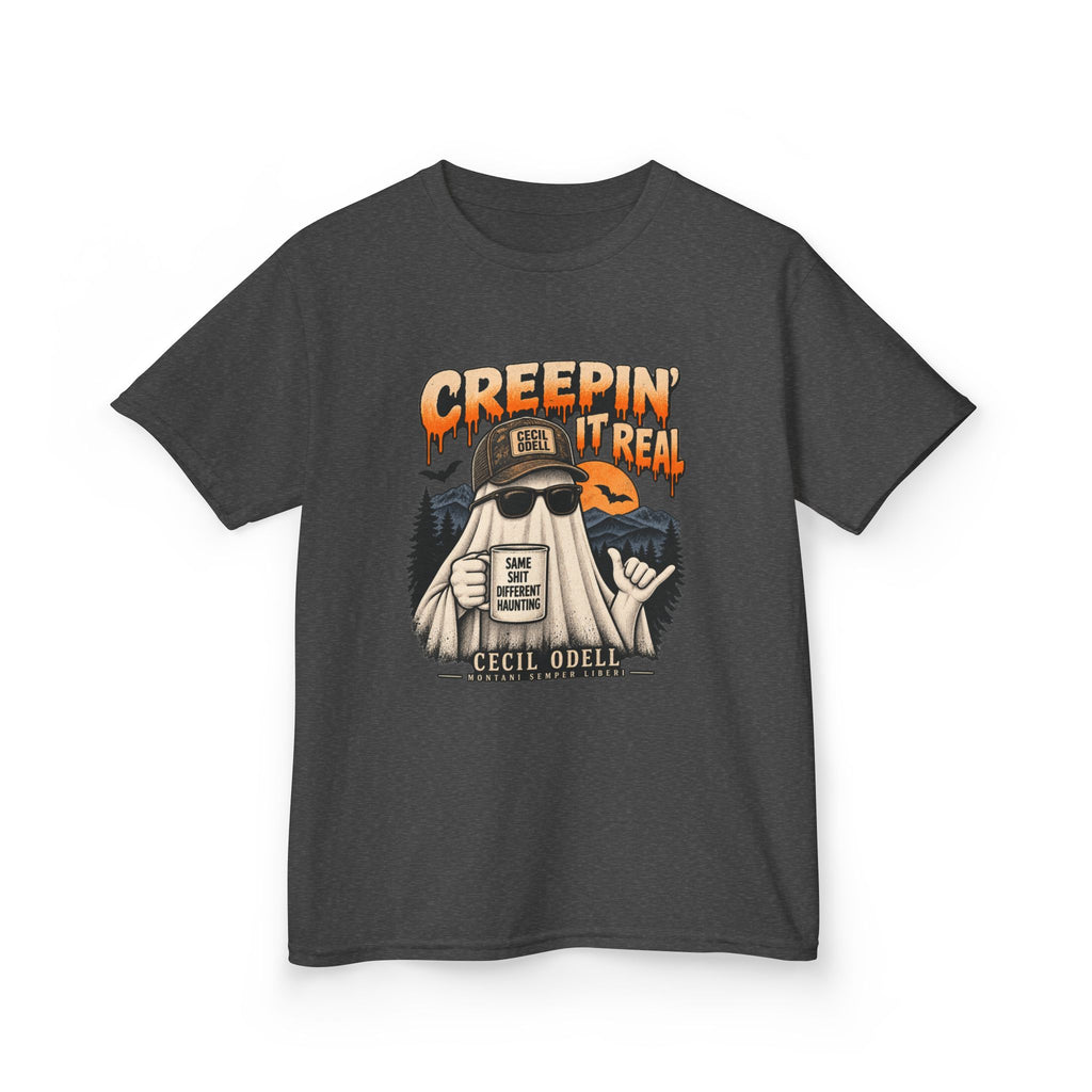 Creepin' It Real Kids Halloween Tee | Cecil Odell