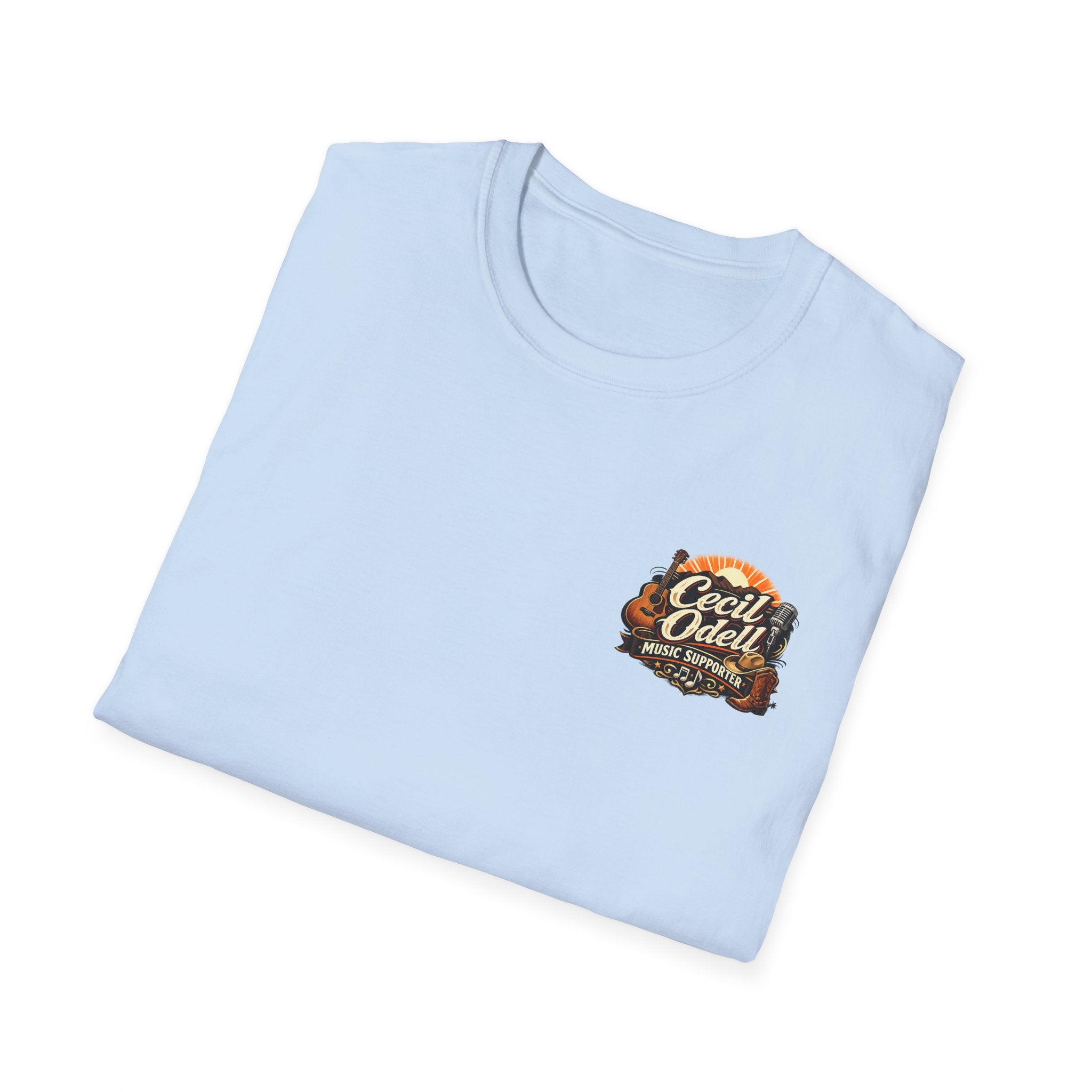 Album T-Shirt: "From the Seam to the Scale" Cecil Odell Music Tee