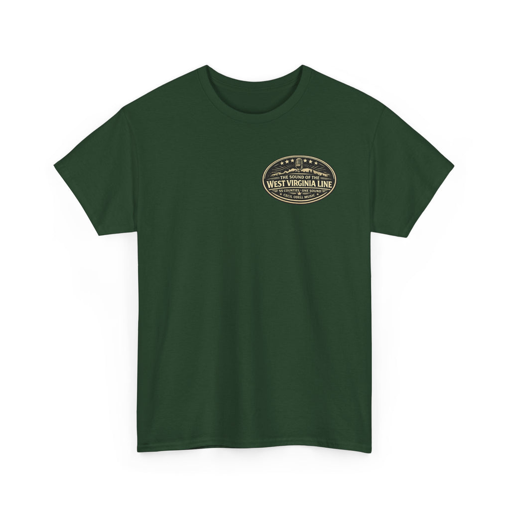 Firetruck Graphic Tee: "Anmoore Company One" Fire Department Tribute