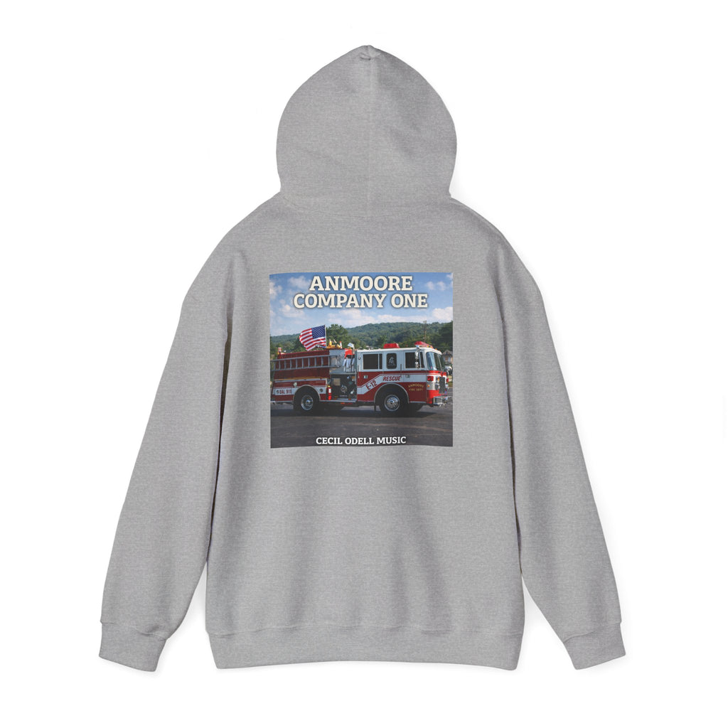 West Virginia Line Firetruck Hoodie: "The Sound of the West Virginia Line" Tribute Sweatshirt