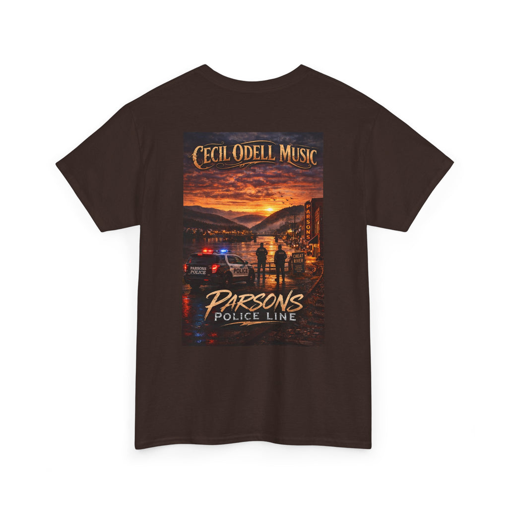 Parsons PD song art shirt