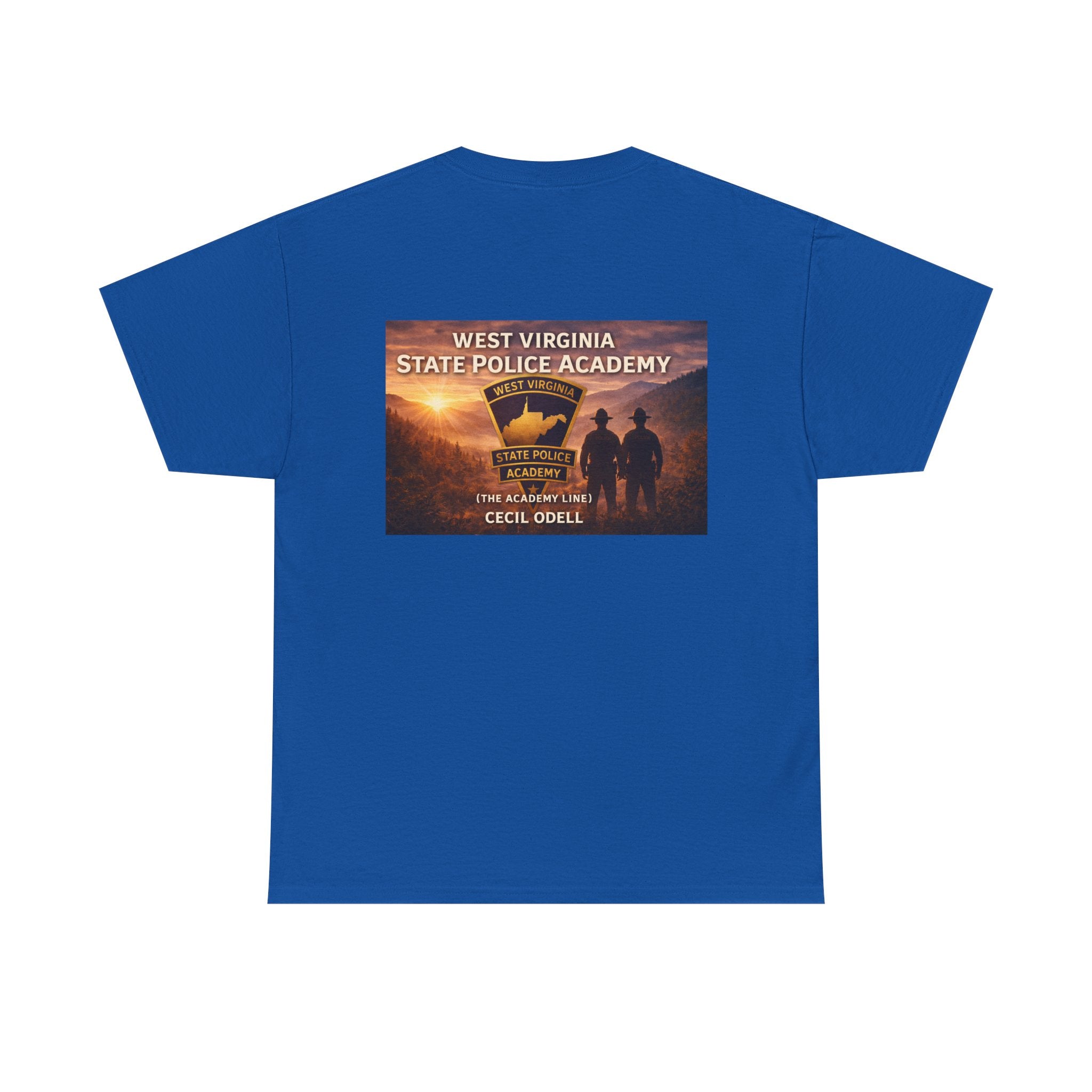 State Police Academy T-Shirt - West Virginia Honor Badge Design