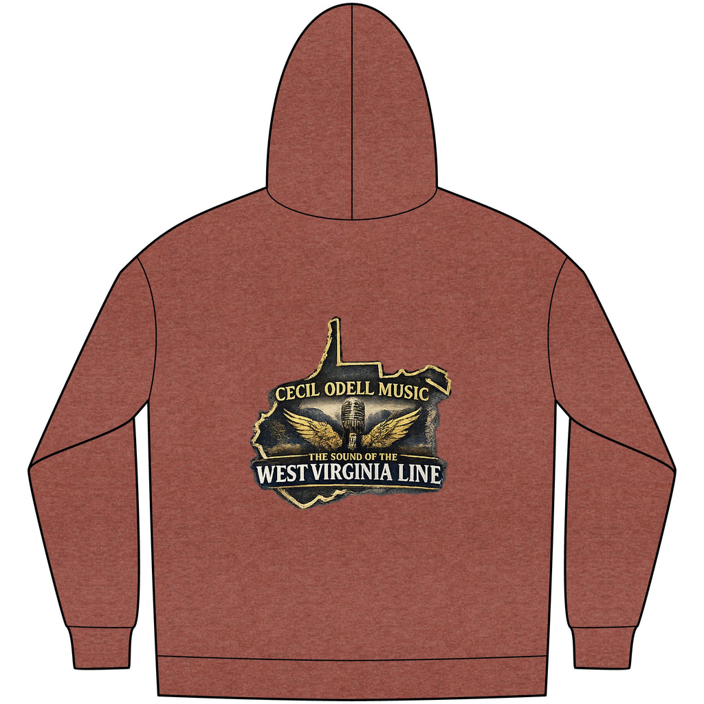 West Virginia Music Hoodie: "Cecil Odell Music: The Sound of the West Virginia Line"