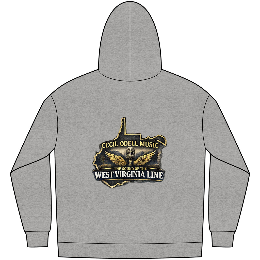 West Virginia Music Hoodie: "Cecil Odell Music: The Sound of the West Virginia Line"