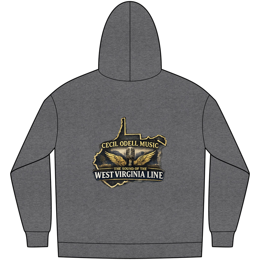 West Virginia Music Hoodie: "Cecil Odell Music: The Sound of the West Virginia Line"