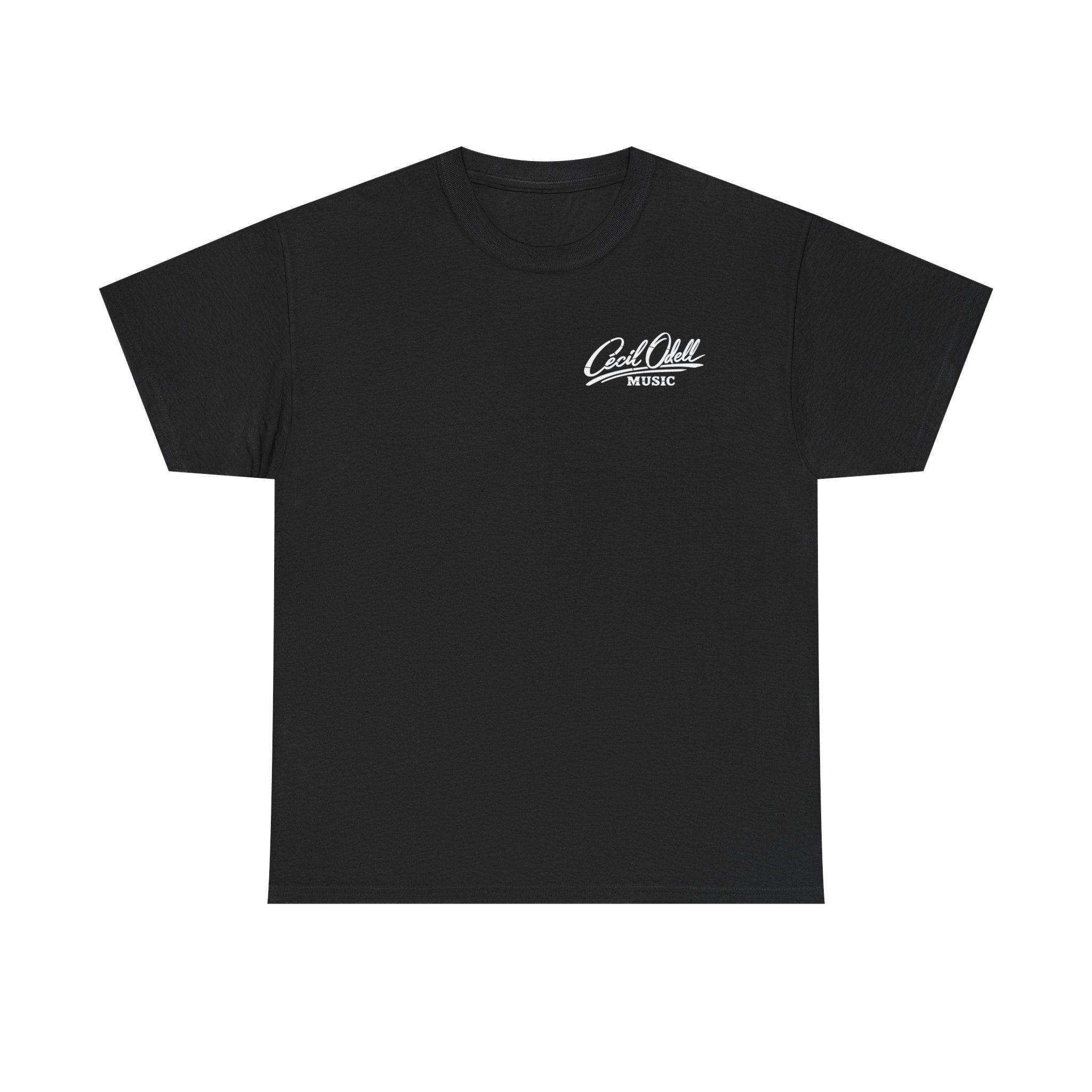 K9 Partner T-Shirt: 'Cecil Odell Music' Script Chest Design