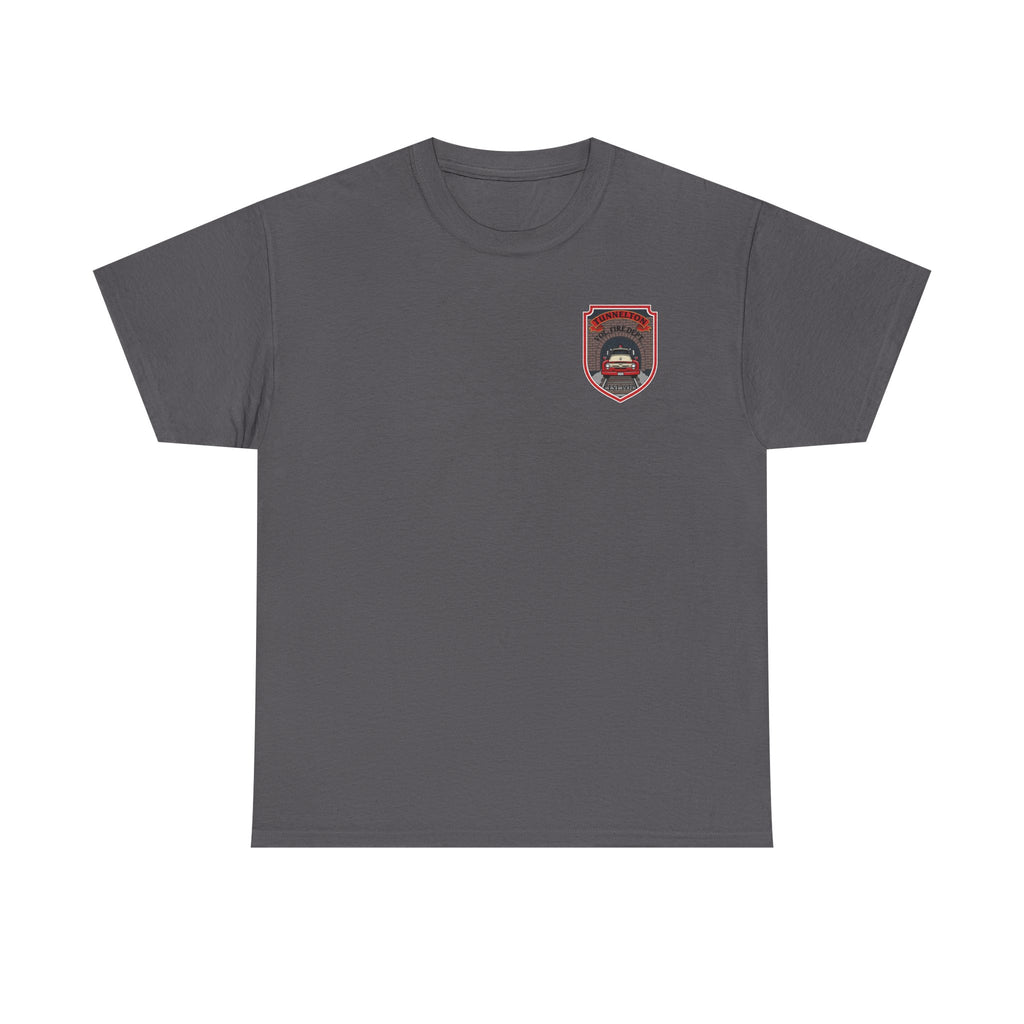 Tunnelton VFD Firetruck Tee: Volunteer Fire Department Fundraiser T-Shirt