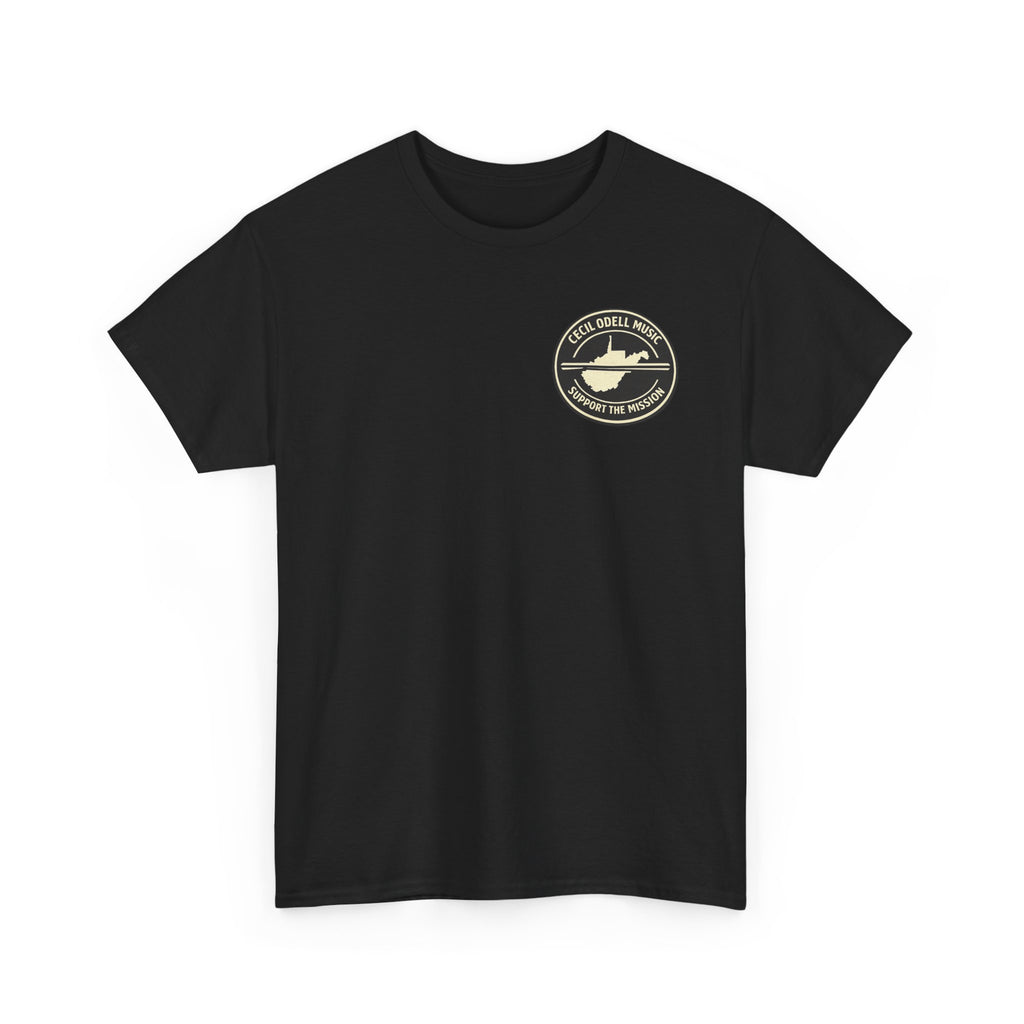Cecil Odell Music Support the Mission T-Shirt