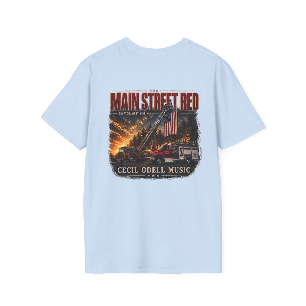 Main Street Red Grafton VFD T-Shirt
