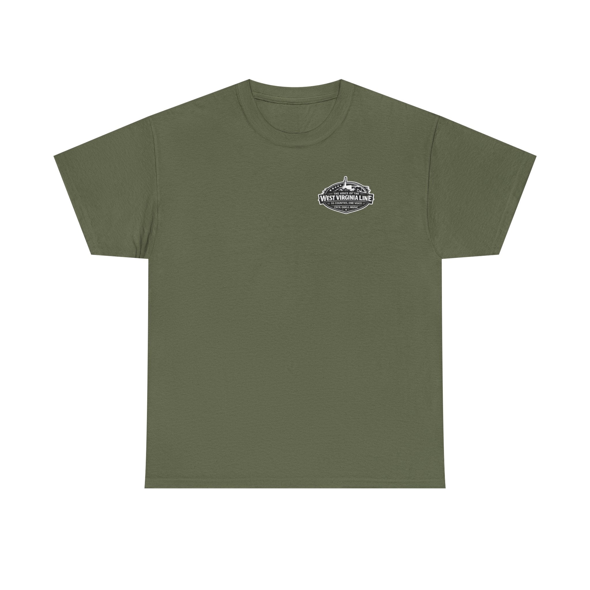 Greenbrier County Line Concert Tee: Vintage Live Music Poster Shirt