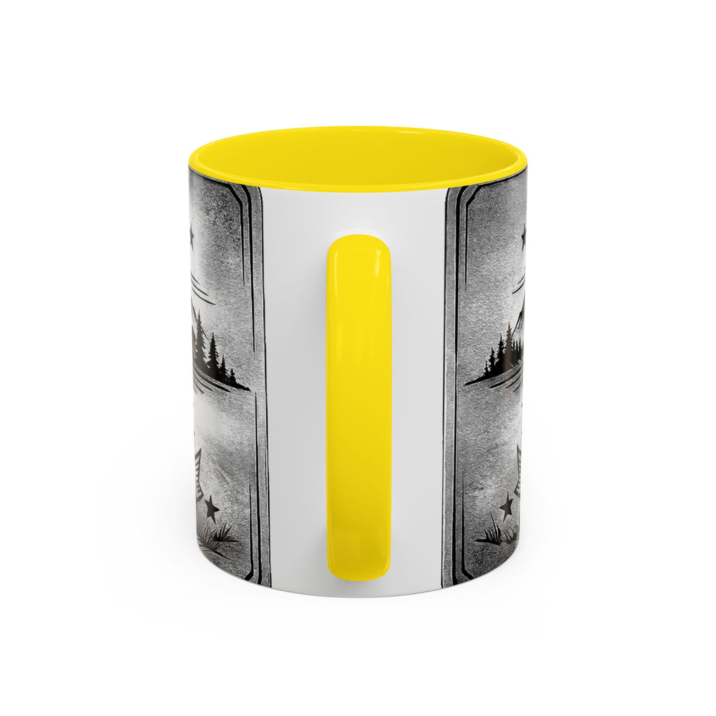 West Virginia Music Coffee Mug: 'The Sound of the West Virginia Line' Accent Mug