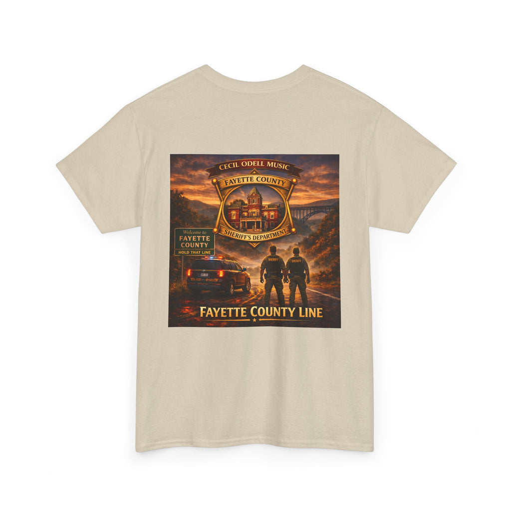 T-Shirt: Fayette County Line Album Art Tee