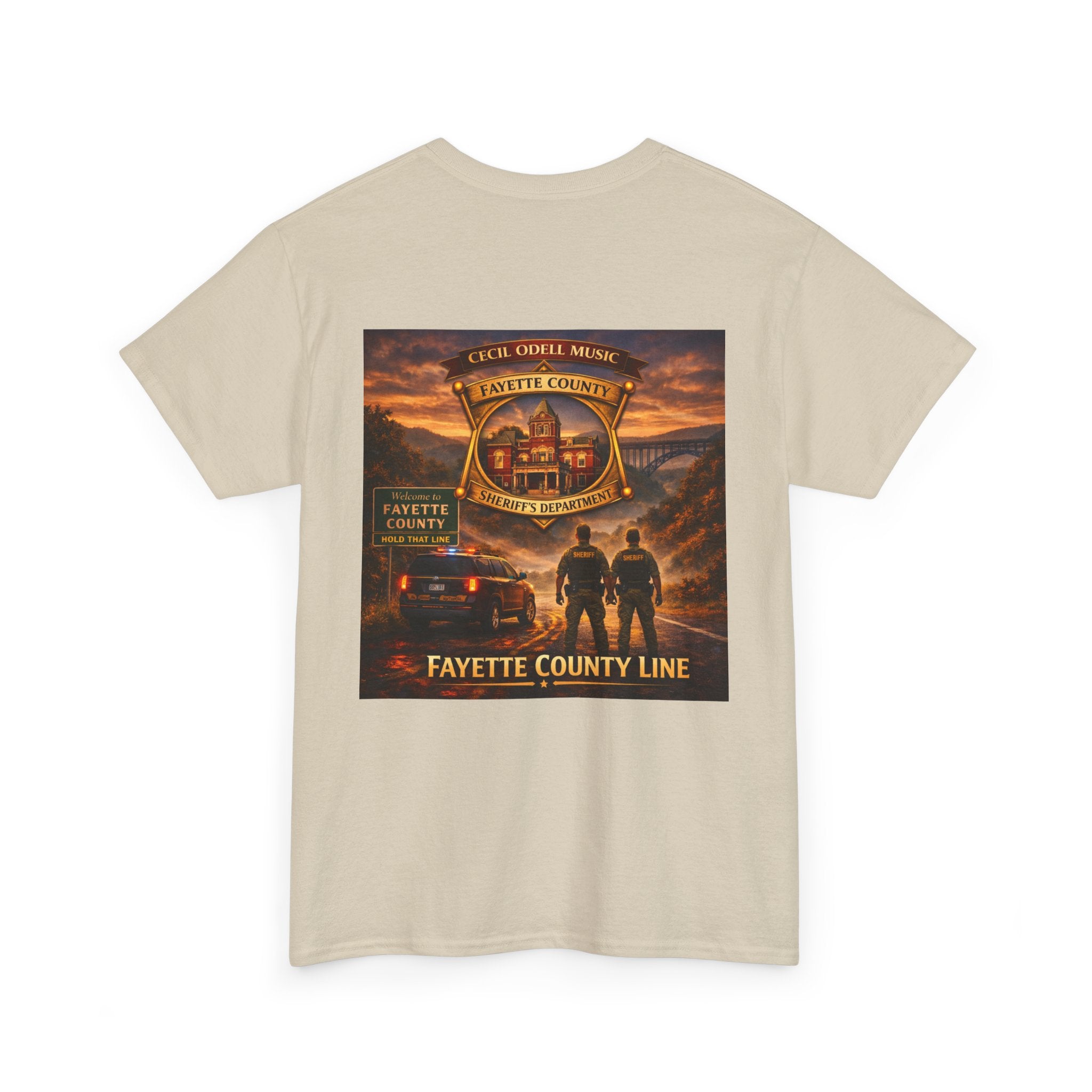 T-Shirt: Fayette County Line Album Art Tee