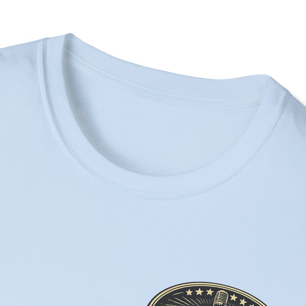 Randolph County Line Graphic T-Shirt: Vintage Sheriff Badge & Sunset Scene