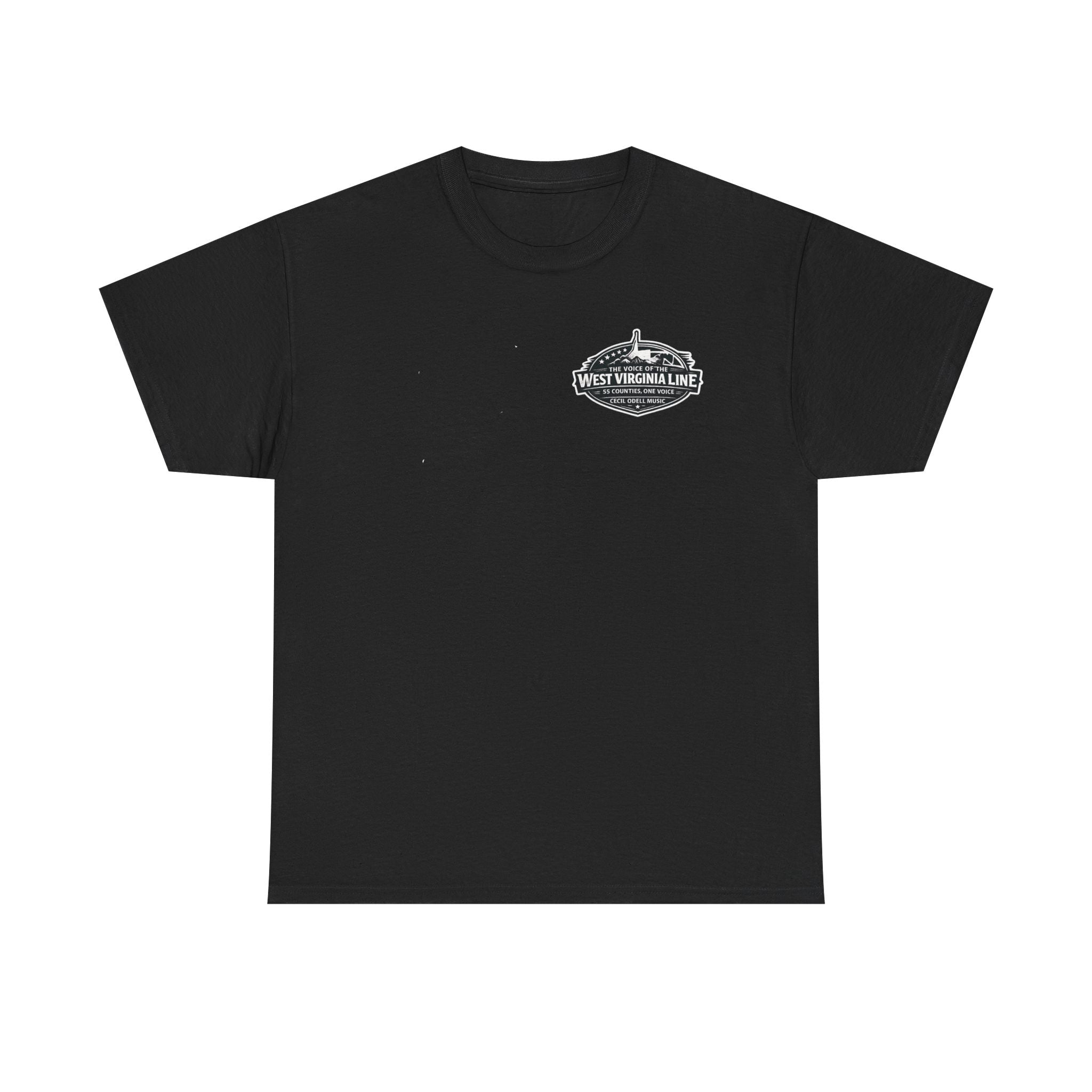 West Virginia Line Tee: 'The Voice of the West Virginia Line' Graphic T-Shirt