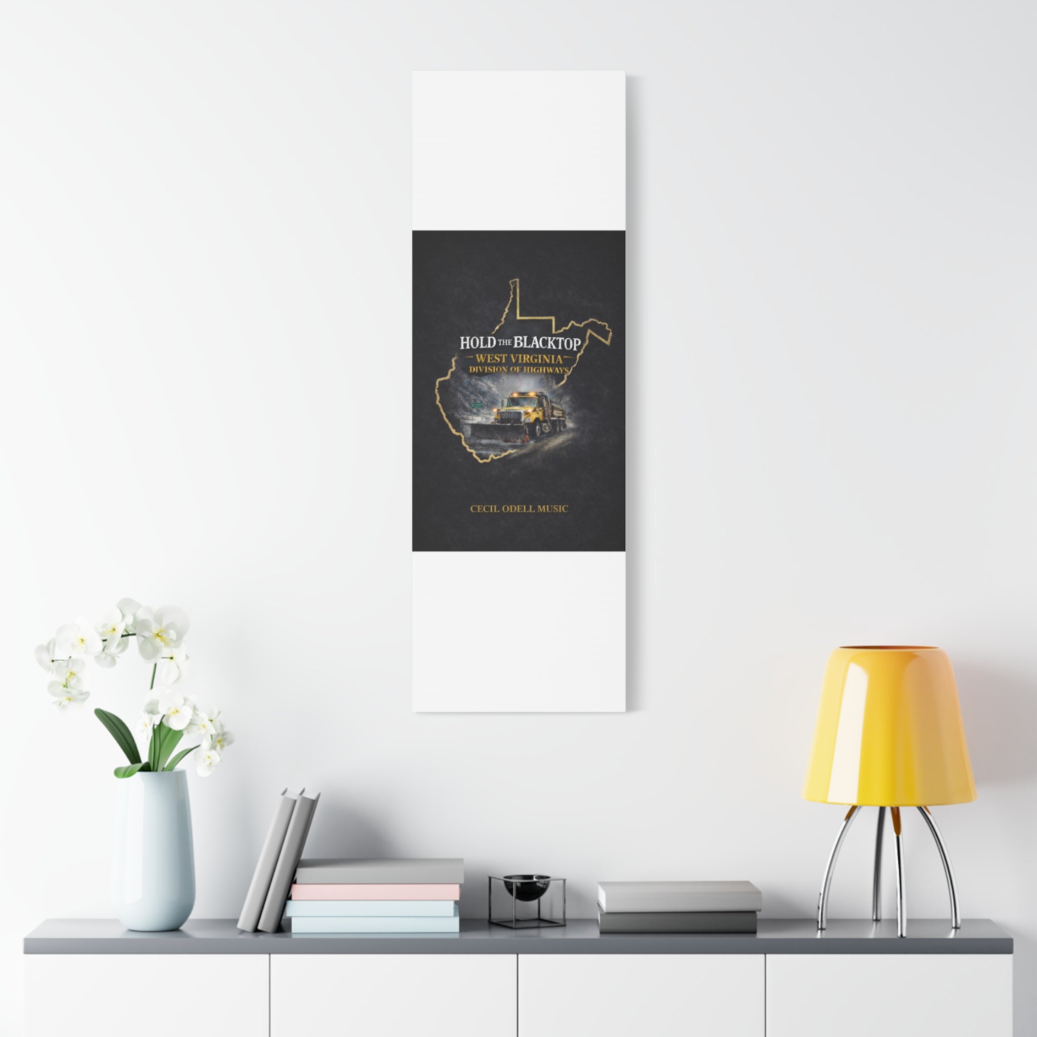 Hold the Blacktop: West Virginia Division of Highways Canvas Print