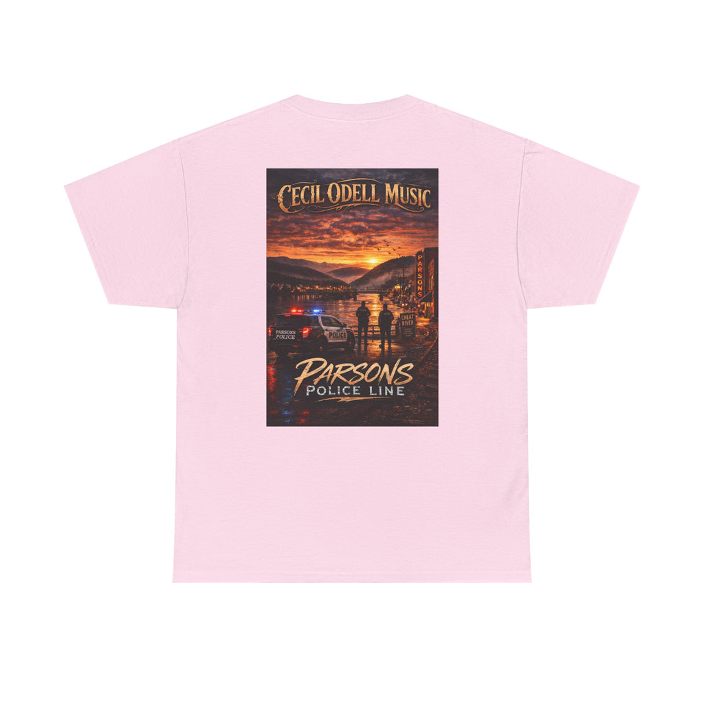 Parsons PD song art shirt
