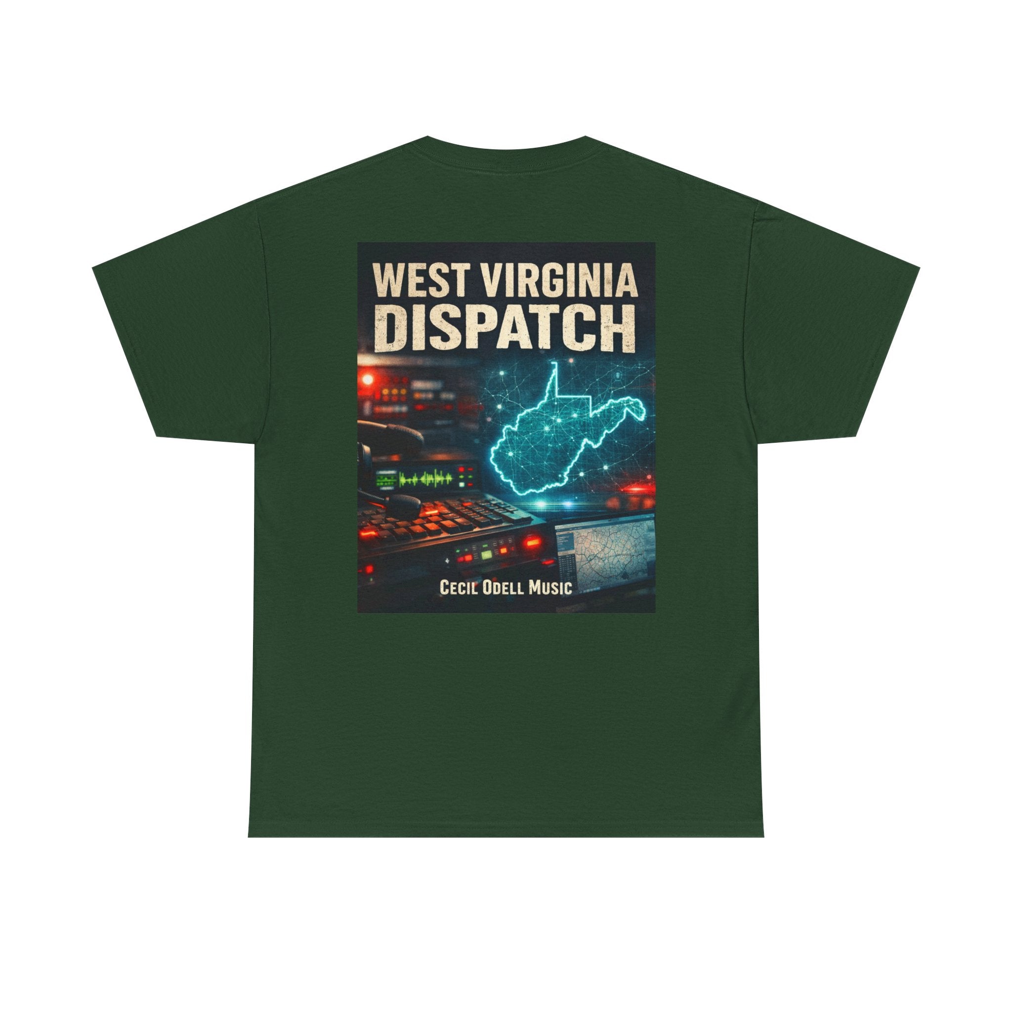 T-Shirt: West Virginia Dispatch Music Tee
